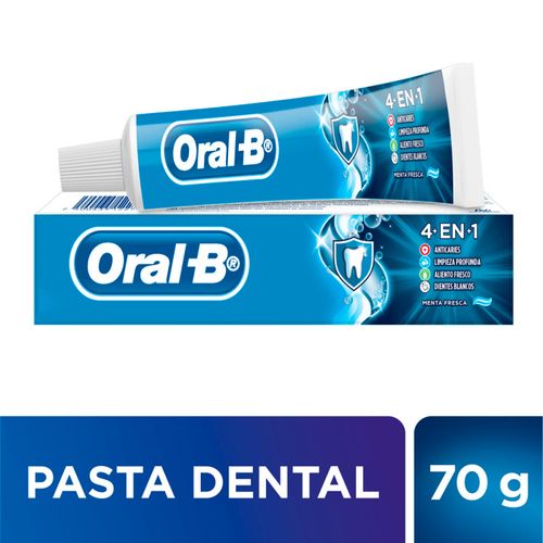 Pasta Dental Oral B 4 en 1 70g