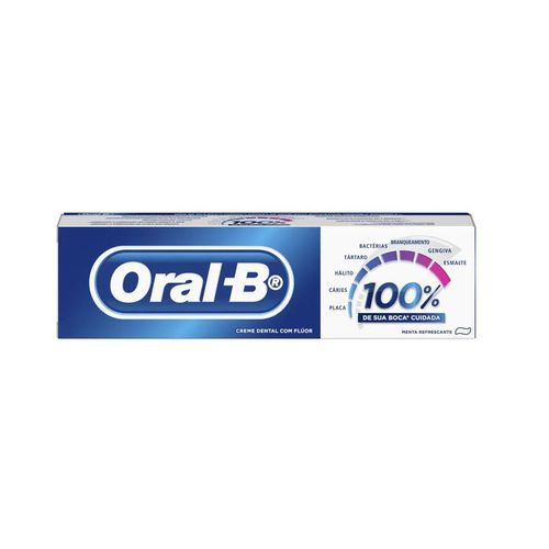 Pasta Dental con Flúor 100% Oral-B 70g