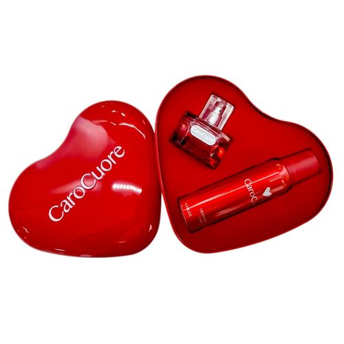 Set en Lata Caro Cuore Edt + Deo