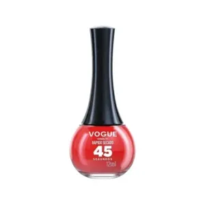 Esmalte Rapido Secado Rojo Antojo Vogue 12ml