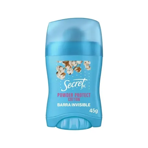 Antitranspirante en Barra Powder Protect Cotton Secret 45g