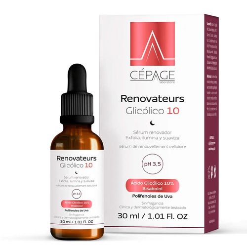 Serum Renovateurs Glicólico 10% Cepage 30ml