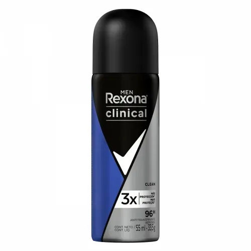 Antitranspirante en Aerosol Clinical Men Rexona 55ml