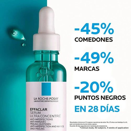 Kit La Roche Posay Effaclar Serum + Refill Gel de Limpieza