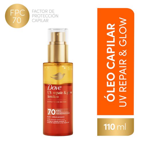 Óleo Bifásico Dove UV Repair & Glow 110 ml