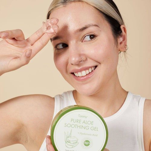 Gel Hidratante Calmante Aloe 96% Face & Body Coony 300ml