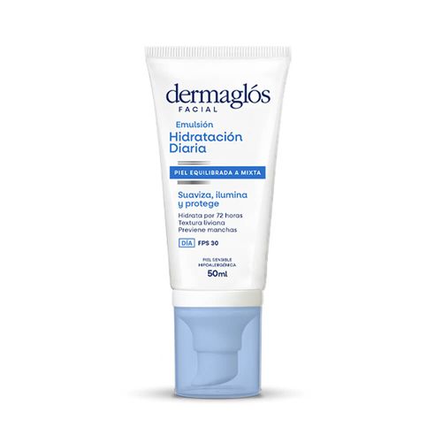 Emulsión Facial Hidratación Diaria FPS30 Dermaglos 50ml
