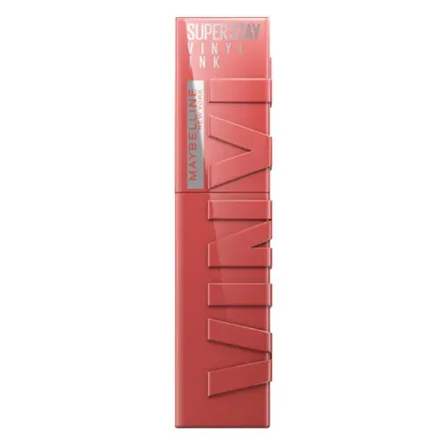 Labial Líquido Super Stay Vinyl Ink Peachy Maybelline
