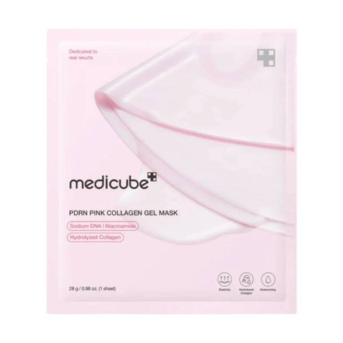 Mascarilla Facial Gel PDRN Colágeno Medicube Rosa 1u