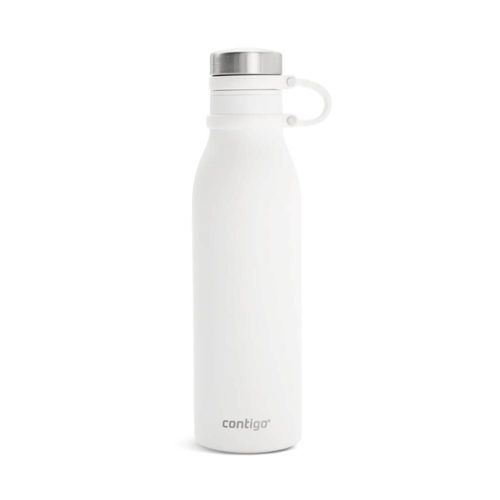 Botella Térmica Acero Inoxidable Contigo Blanco 591ml