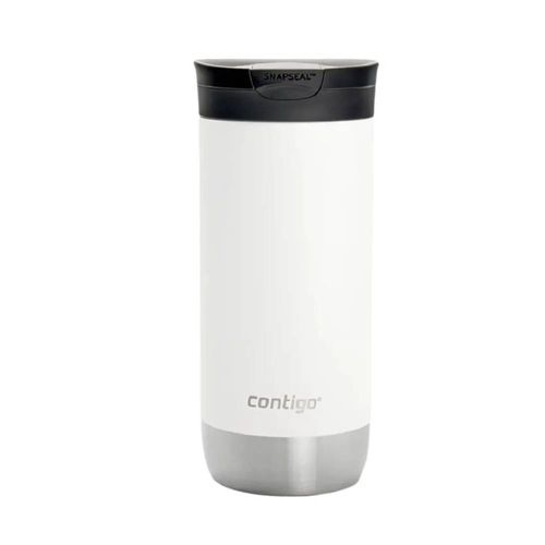 Taza Térmica Acero Inoxidable Contigo Blanco 473ml
