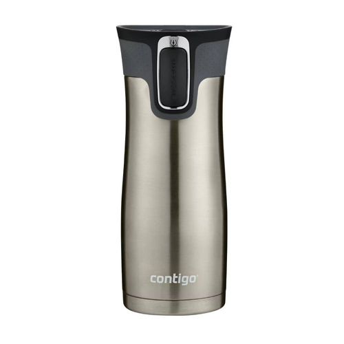 Taza de Viaje Acero Inoxidable Plateado 473ml