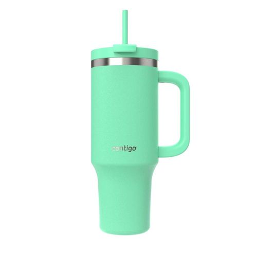 Vaso Térmico Acero Inoxidable Contigo Verde Agua 1.18 ltrs