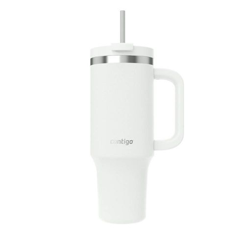 Vaso Térmico Acero Inoxidable Contigo Blanco 1.18 ltrs