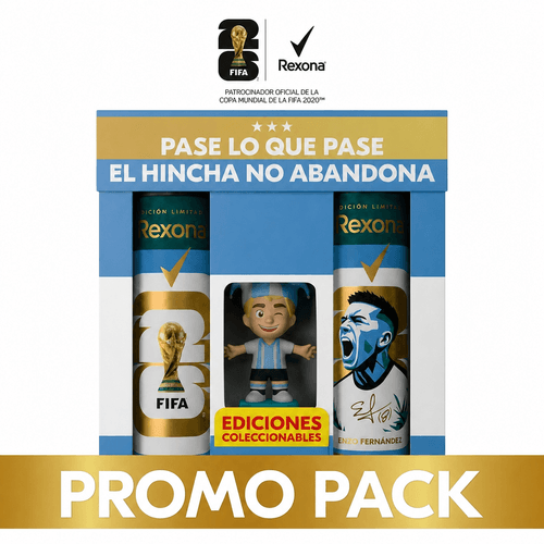 Combo Copa del Mundo Rexona