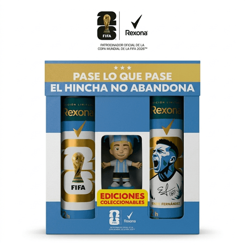Combo Copa del Mundo Rexona