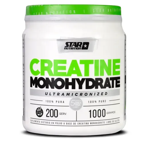 Creatina Monohidrato Ultramicronized Star Nutrition 1kg