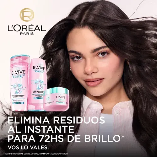 Shampoo Glycolic Cristal Elvive 200ml
