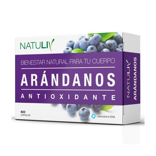 Antioxidante Arandanos Natuliv 60caps