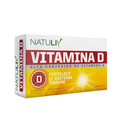Vitamina D Natuliv 30 comp