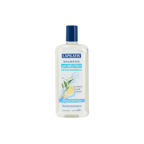 Shampoo PH Neutro Limpieza Profunda Capilatis 420ml