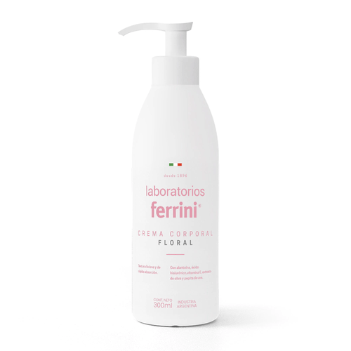Crema Corporal Hidratante Floral Ferrini 300Ml