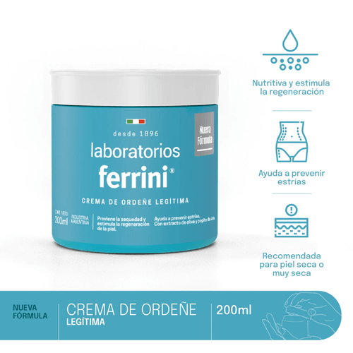Crema De Ordeñe Legítima Ferrini 200ml
