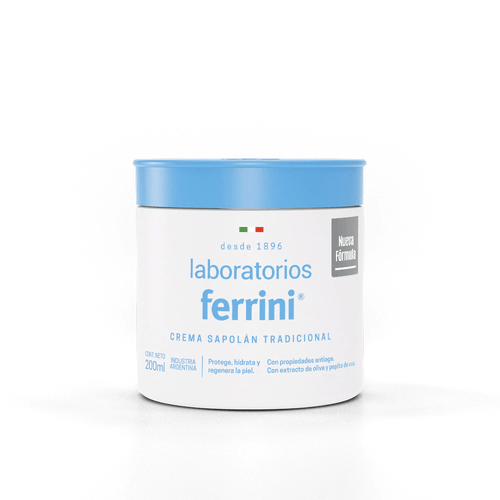 Crema Sapolán Tradicional Ferrini 200ml