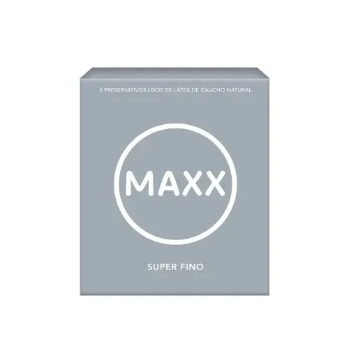 Preservativos Super Fino Maxx 3u