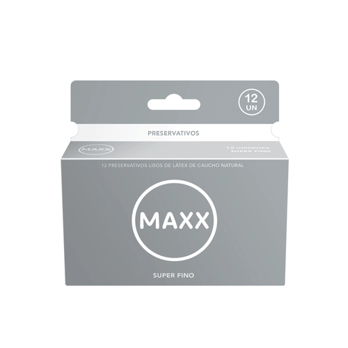 Preservativos Super Fino Maxx 12u