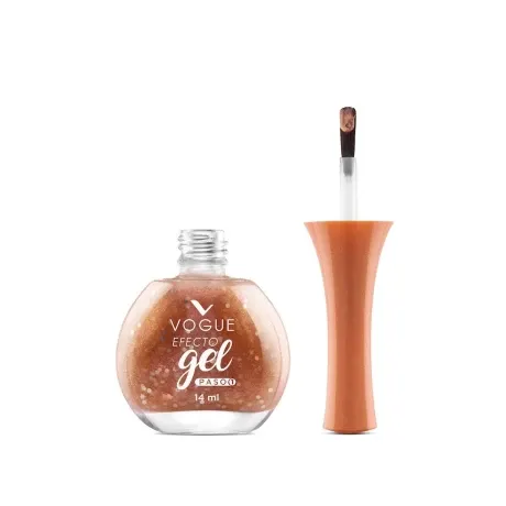 Esmalte Efecto Gel Brillo Destellos Vogue 14ml