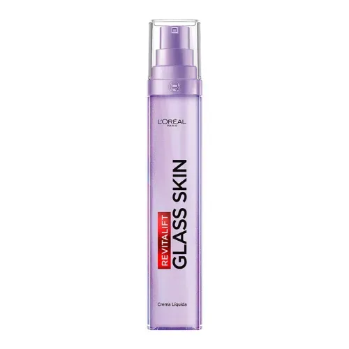 Ácido Hialurónico Revitalift Crema Líquida Glass Skin L'Oreal 50g
