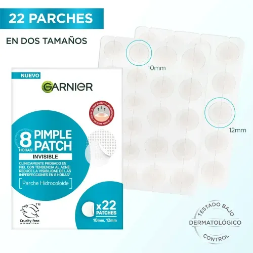 Pimple Patch Invisible Anti Imperfecciones Garnier 22 Parches