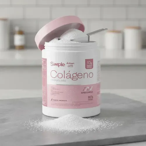 Colágeno Hidrolizado Sabor Limonada Simple Bagó 273ml