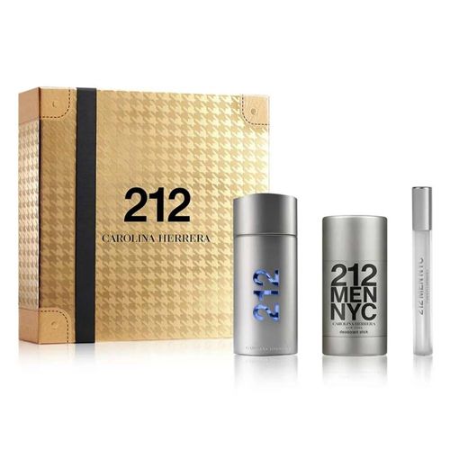 Set 212 Men NYC EDT 100ml + Deo 75ml + EDT 10ml