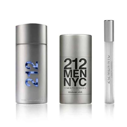 Set 212 Men NYC EDT 100ml + Deo 75ml + EDT 10ml