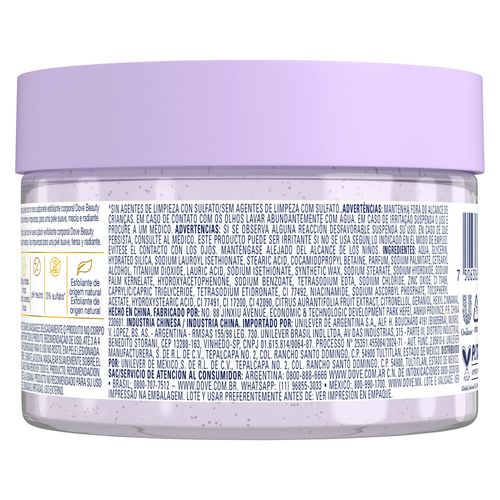 Jabón Exfoliante Corporal Dove Body Scrumb Lime & Berry 280g