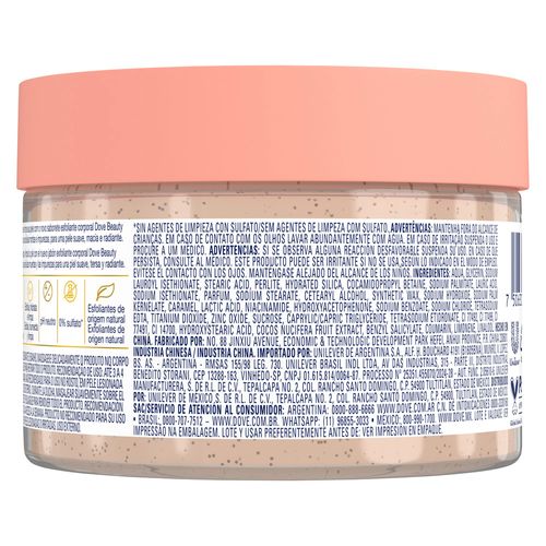 Jabón Exfoliante Corporal Dove Body Scrumb Sugar & Coconut 280g