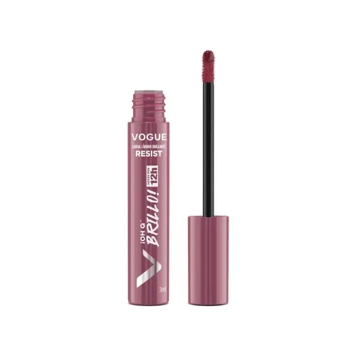 Labial Líquido Brillante Resist ¡Oh Q' Brillo! Bacana Vogue 3ml