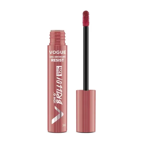 Labial Líquido Brillante Resist ¡Oh Q' Brillo! Chula Vogue 3ml