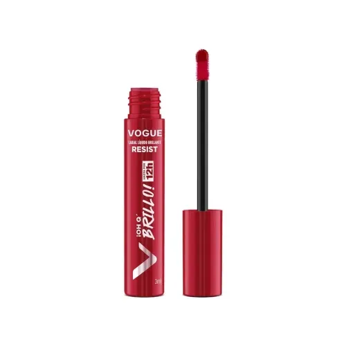 Labial Líquido Brillante Resist ¡Oh Q' Brillo! Imparable Vogue 3ml