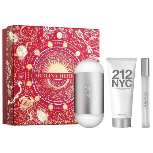 Set Perfume Carolina Herrera 212 NYC EDT Mujer 100ml