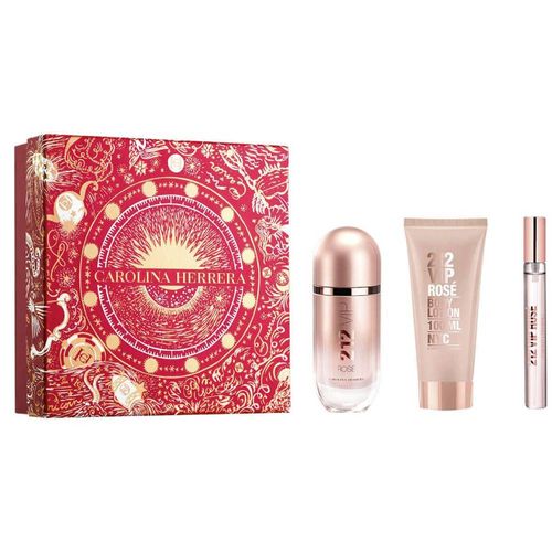 Set Perfume Carolina Herrera 212 VIP Rosé EDP Mujer 80ml