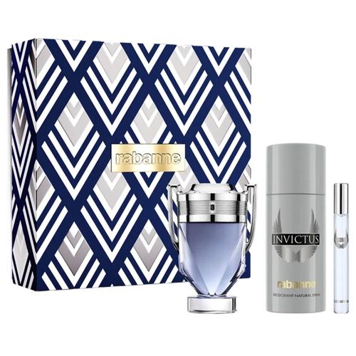 Set Invictus Eau De Toilette 100ml +  Vaporizador 10ml