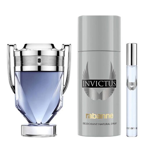 Set Invictus Eau De Toilette 100ml +  Vaporizador 10ml