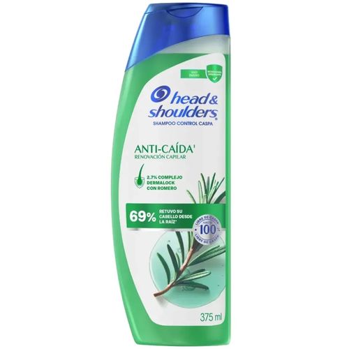 Shampoo Head & Shoulders Anti-Caida Romero 375ml