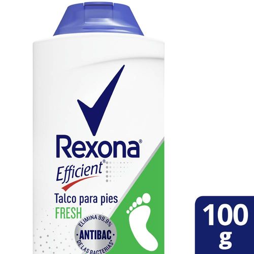Talco Para Pies Efficient  Antibacteriano  100 gr