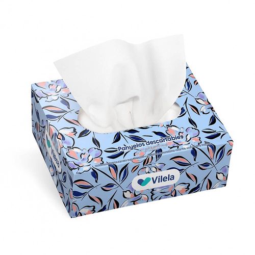 Pack x3 Pañuelos Descartables Extra Suaves Vilela Box 75u