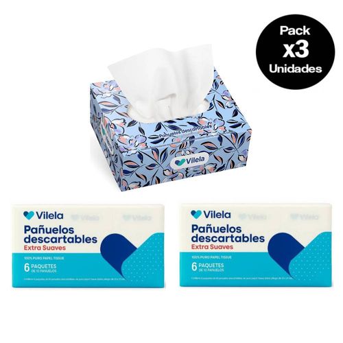 Pack Pañuelitos Vilela Box + Descartables