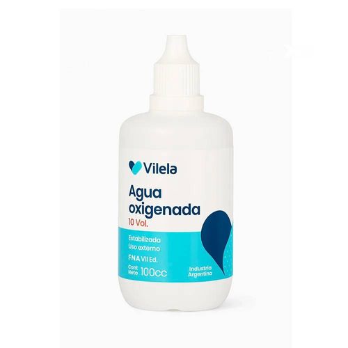 Pack Solución Fisiológica100ml + Agua Oxigenada Vilela 100cc